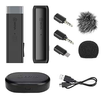 BOYABY-WM3 (ワイアレスマイク) 素敵でユニークな ワイヤレスマイク WM3 by BOYA Amazon.co.jp